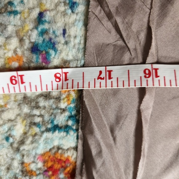 Ann Taylor LOFT Petites Tan Silk Tiered Mini Skirt Women's Size 4P - Picture 6 of 6